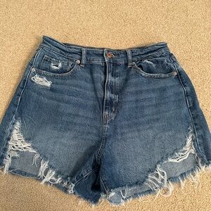 American Eagle Denim High Waisted Shorts